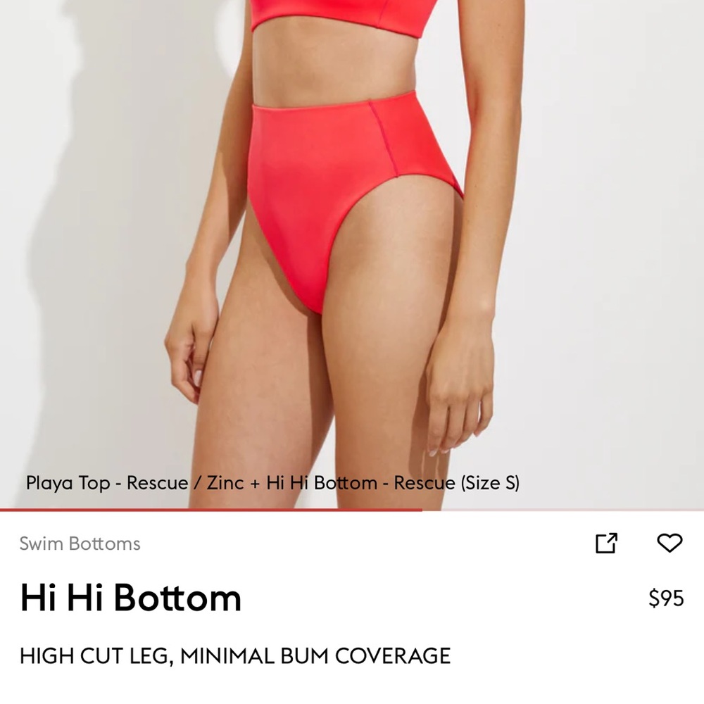 Hi hi bottom by left on Friday size medium NWT